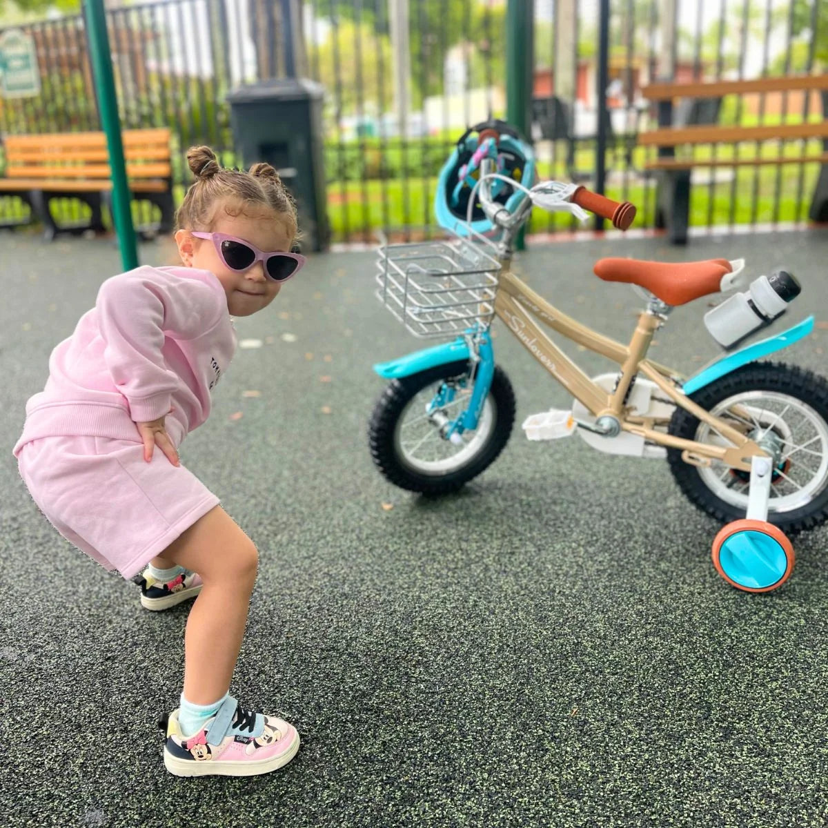 12 Inch Kids Bike with Training Wheels & Basket C3065
