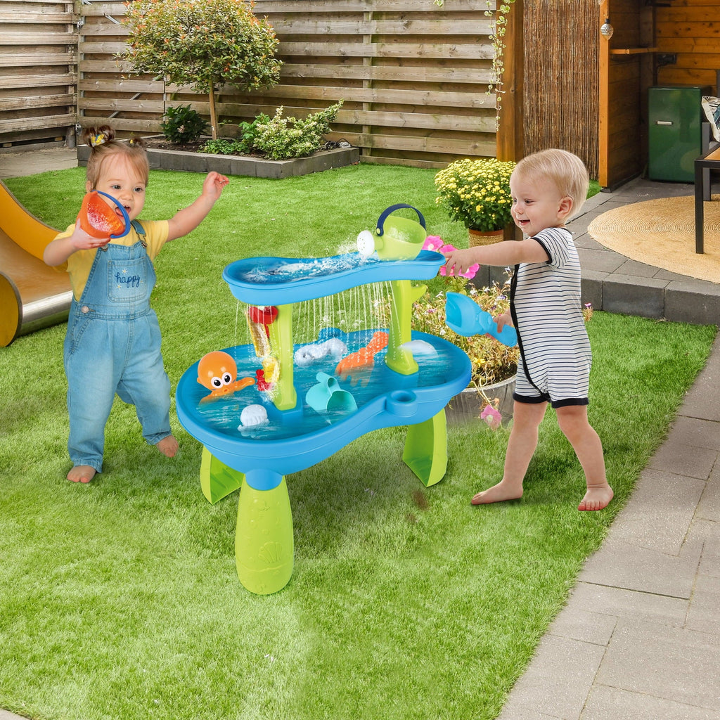 Sand and Water Table with 19PCS Accessory Set V761