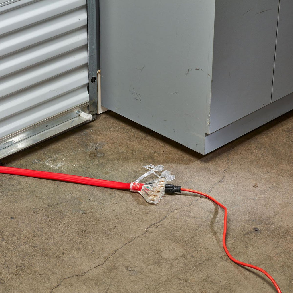 25 ft. 30 Amp 125/250V 4-Outlet Generator Extension Cord W37007