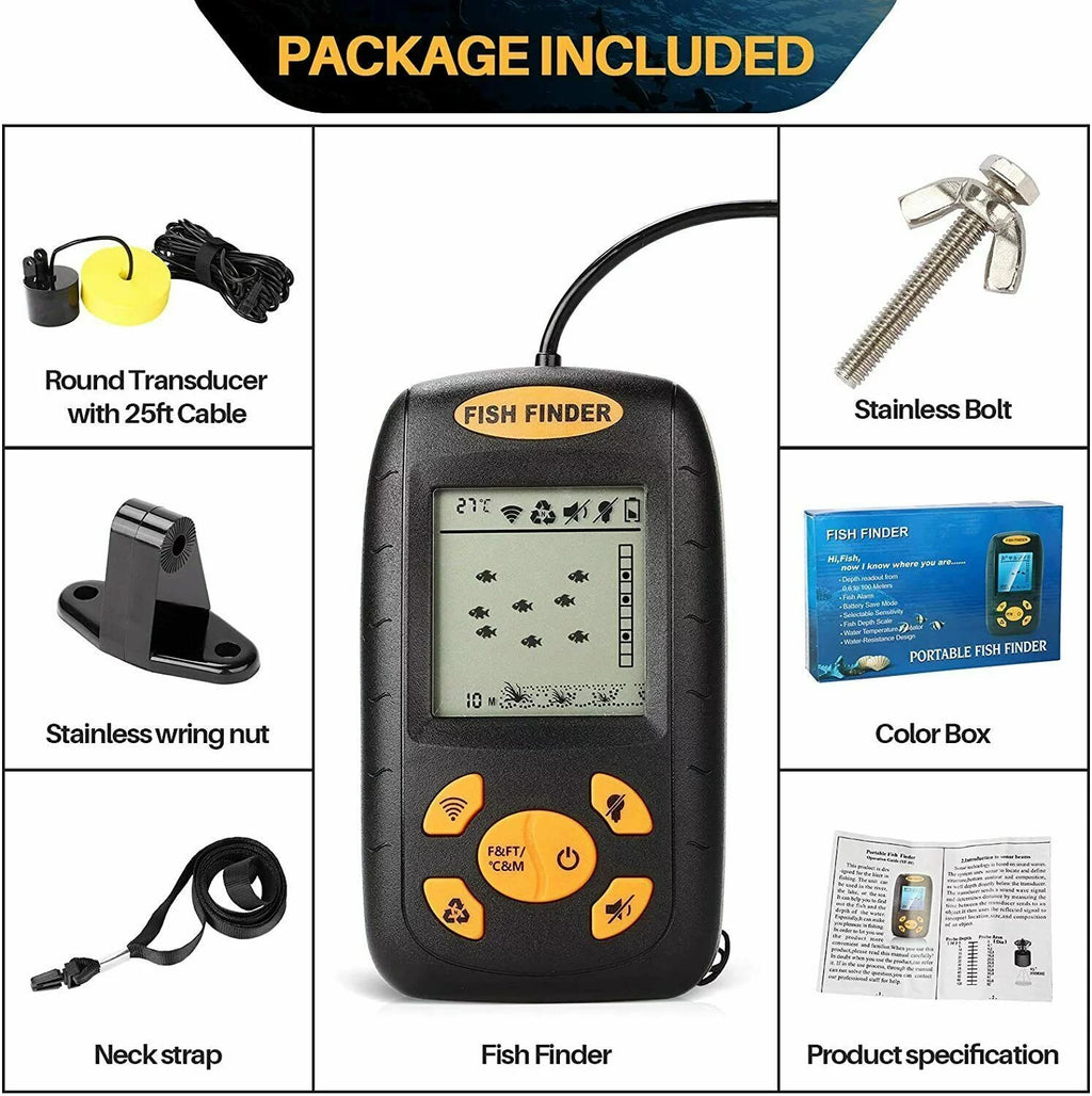 Portable Fish Finder Sonar Transducer Z630