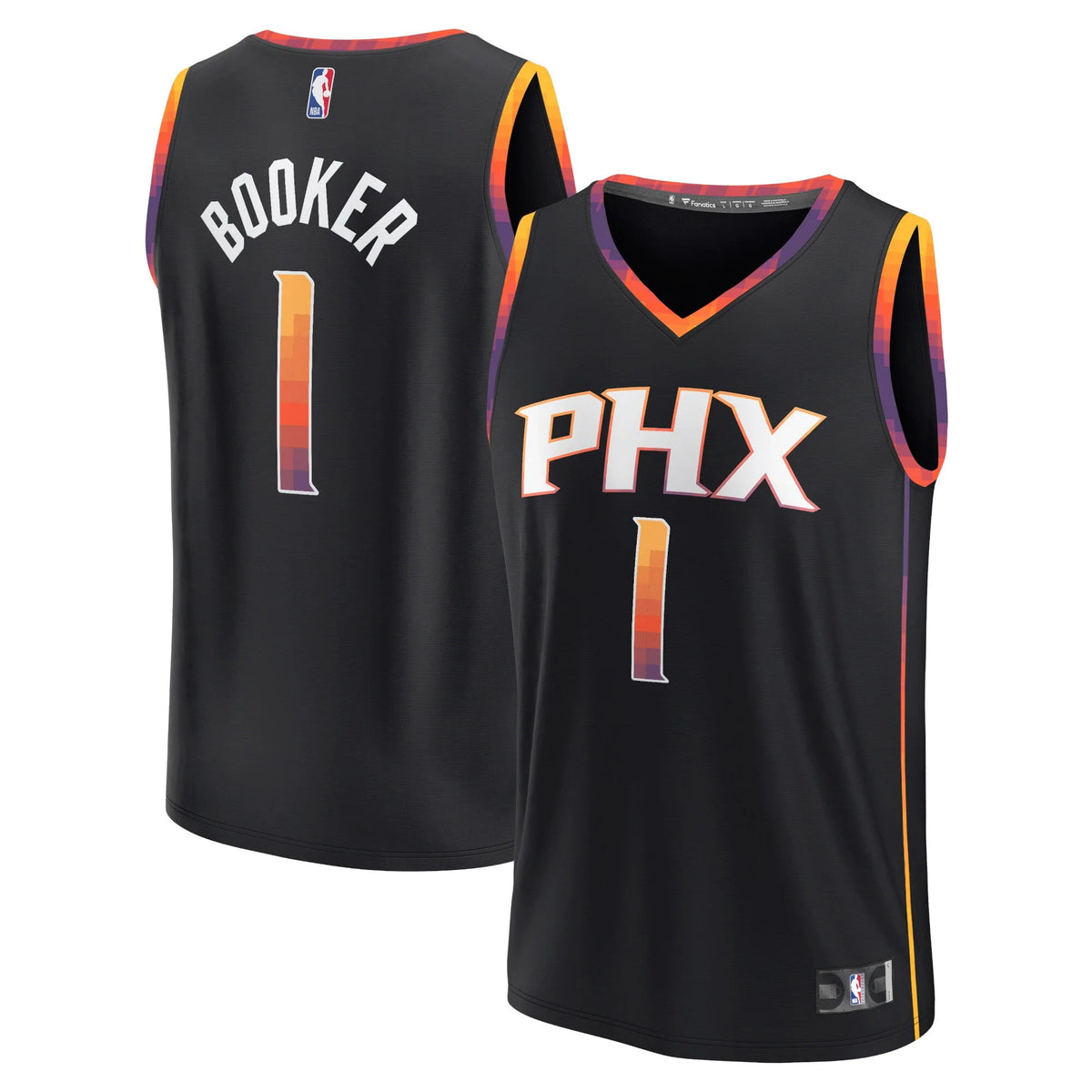 Men's Black Replica Player Jersey V591