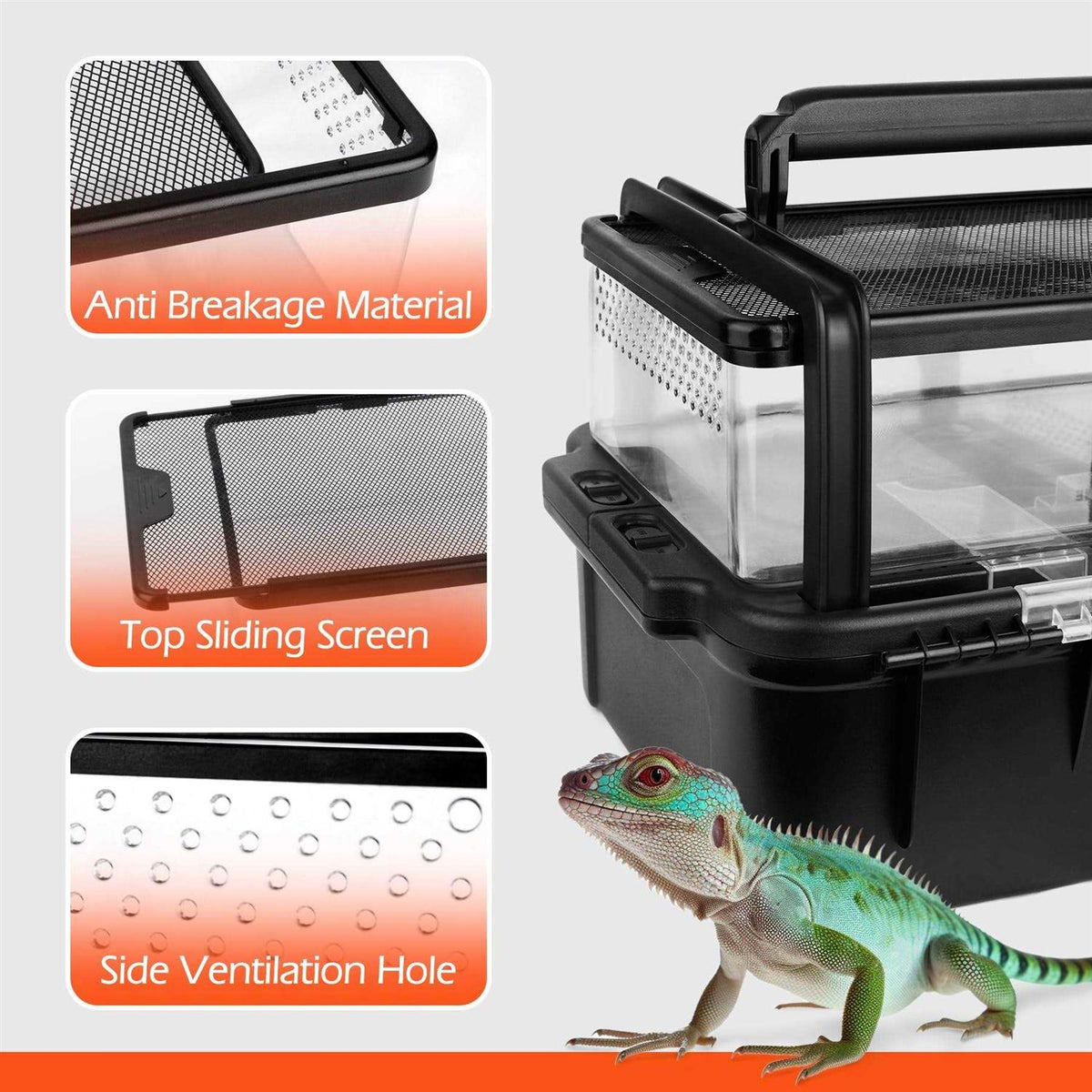 Small Pet Carrier with Tweezer Bowl L7950