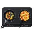 1800w 2 Induction Burner Cooktop with 9 Power Settings J2638