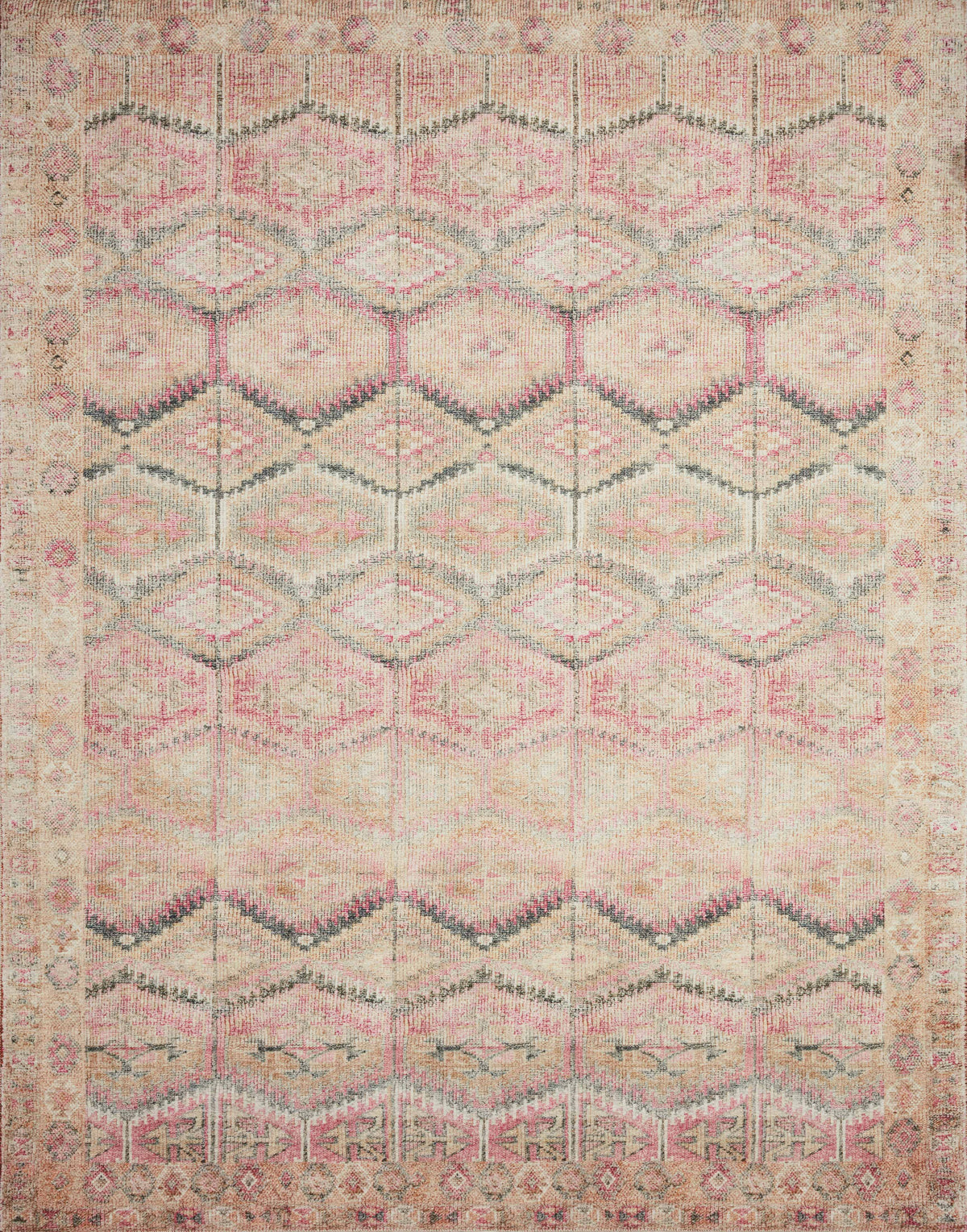 Pink Lagoon 2'0 x 5'0 Rug D710