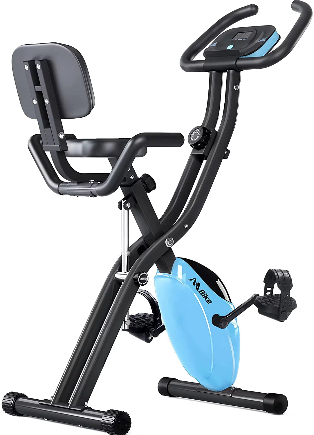 Folding Exercise Bike with 10-Level Adjustable Magnetic Resistance B2775