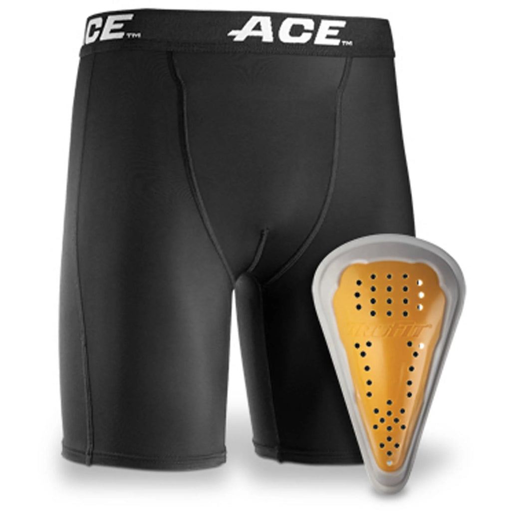 Black Compression Short and Cup M401785