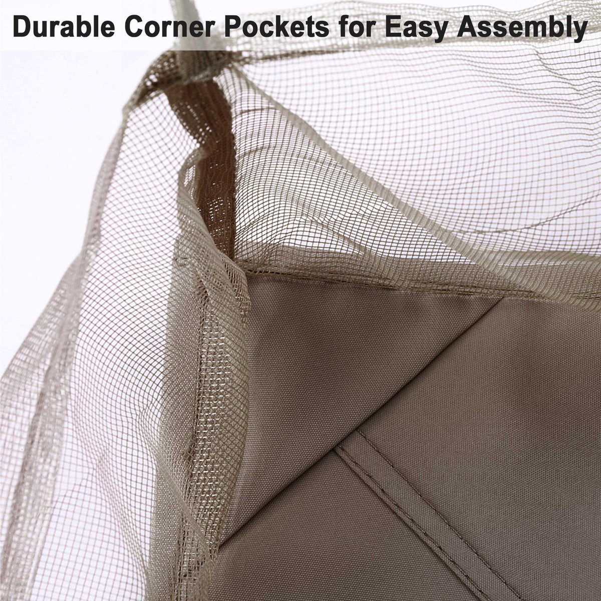 10'x10' 2 Tier Grey Canopy Cover D926851