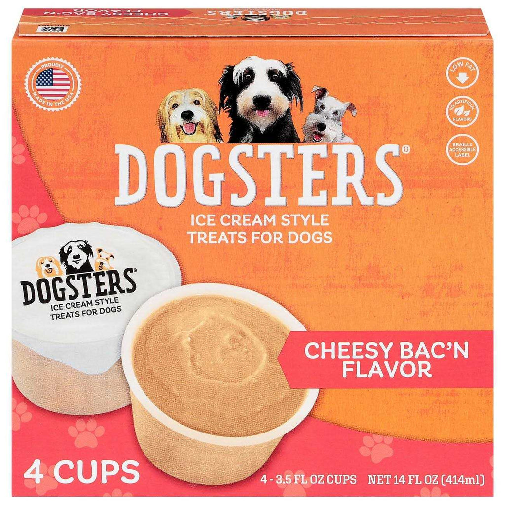 Cheesy Bac’n Flavor Ice Cream Style Dog Treats N843