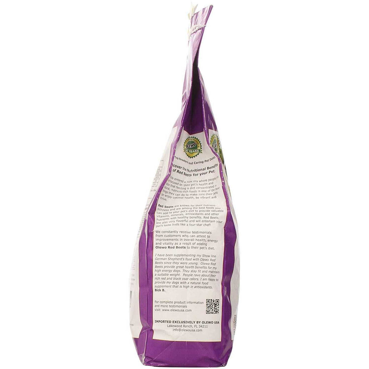 Dehydrated Red Beets Dog Food Supplement B696