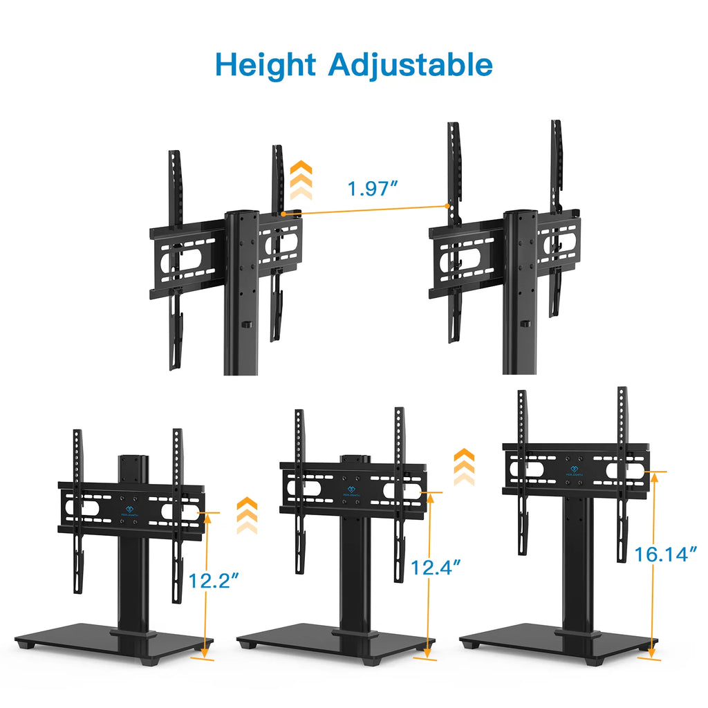 Universal TV Stand for 37-55 inch LCD LED TVs Height Adjustable R160