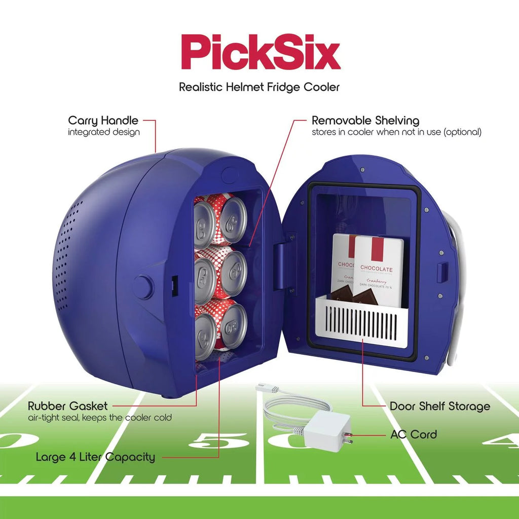 Portable Football Helmet Mini Fridge U5740