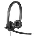 Black Stereo On-Ear Headset E7564