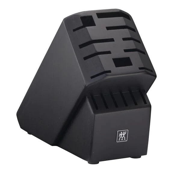 16 Slot Knife Block in Black Rubberwood X376551