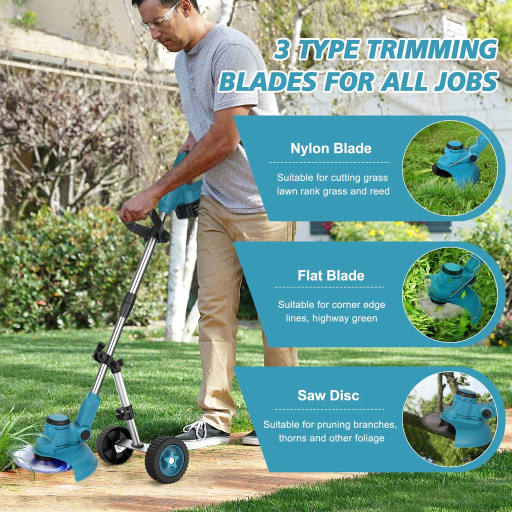 Cordless Electric String Trimmer Edger Z719