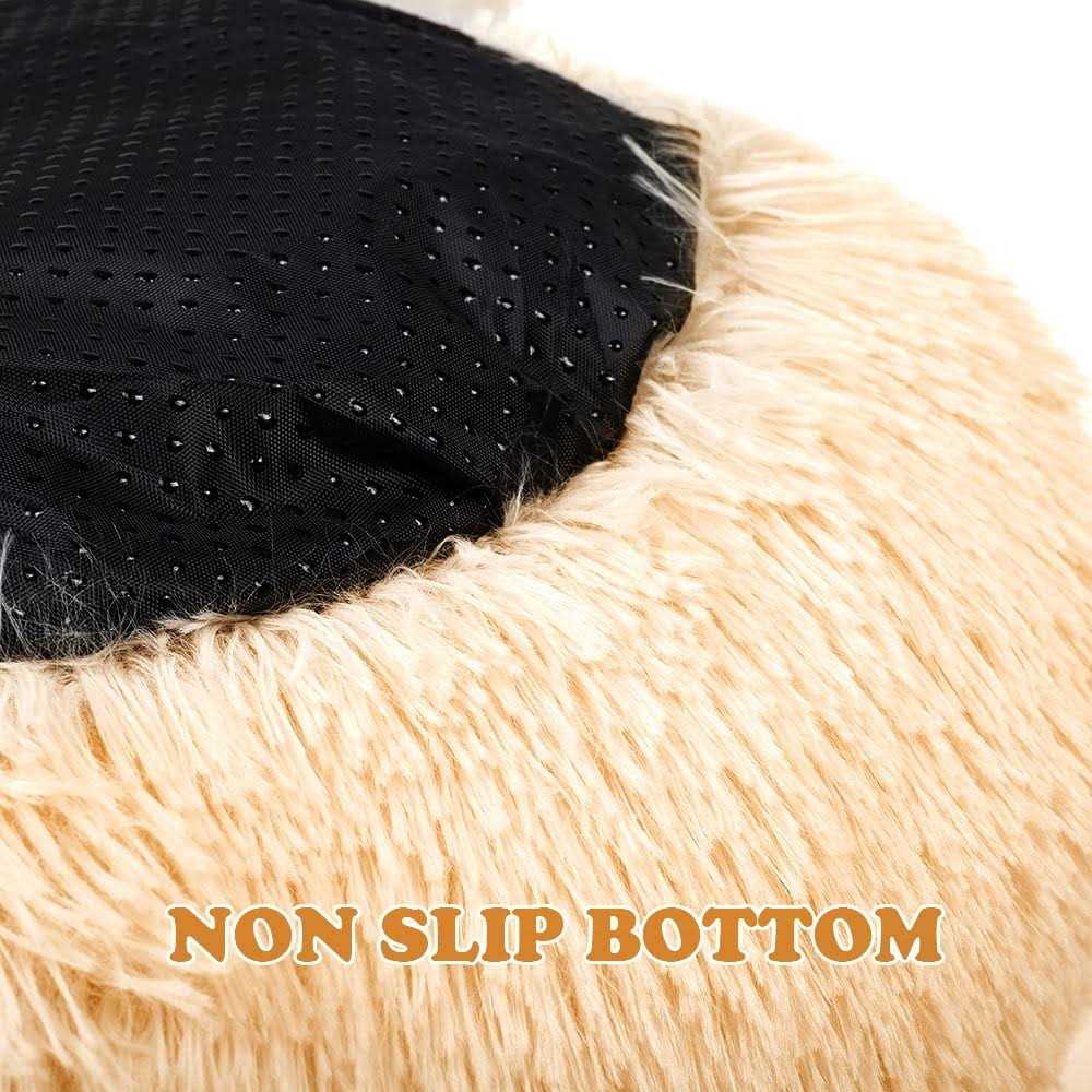 Round Plush Pet Bed R5429
