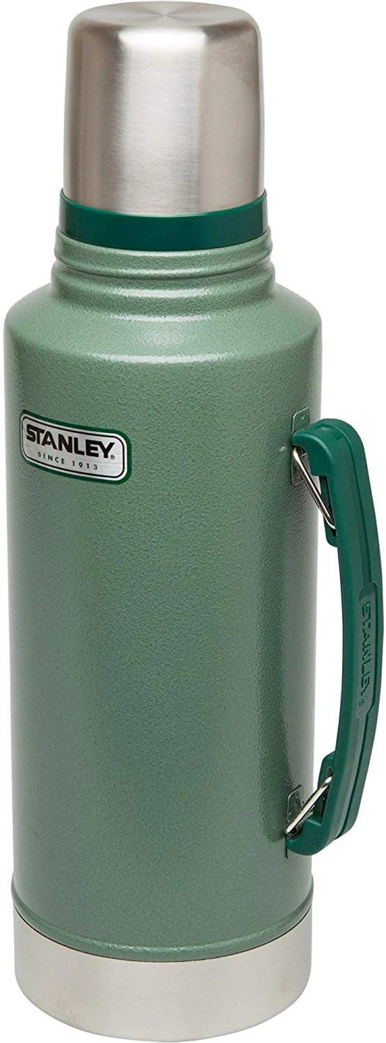 Vacuum Bottle 2QT Hammertone Green A7270