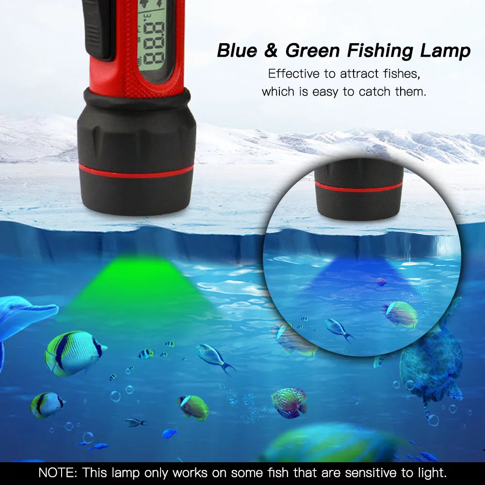 Ice Fishing Fishfinder with 0.8-90m Detection Depth F65491