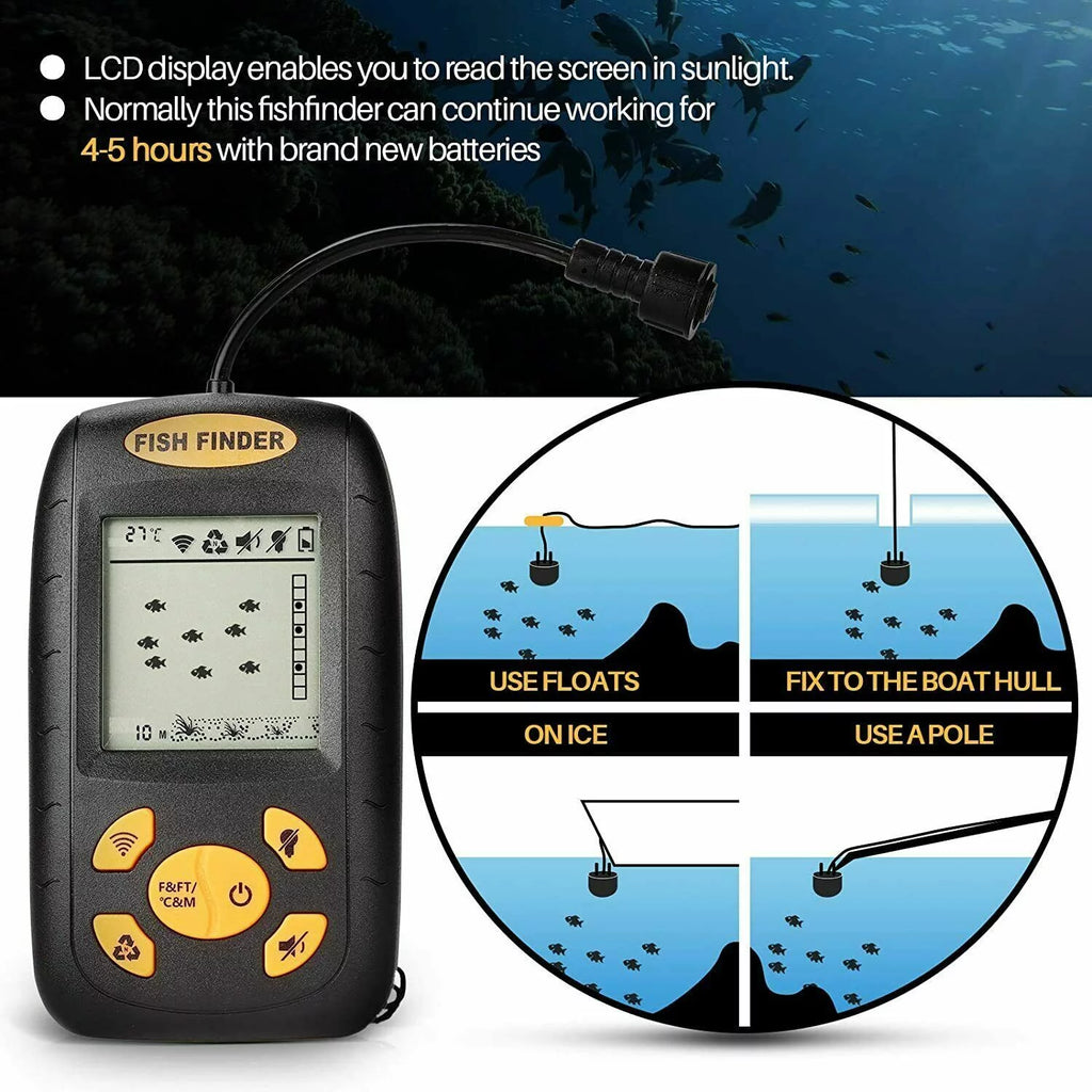 Portable Fish Finder Sonar Transducer Z630