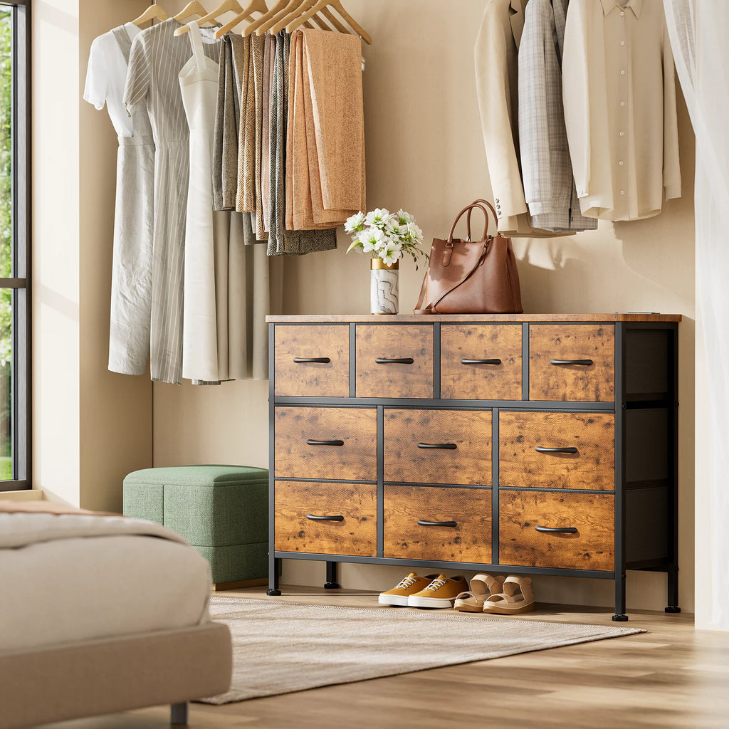 Brown 10 Drawers Dresser H79479