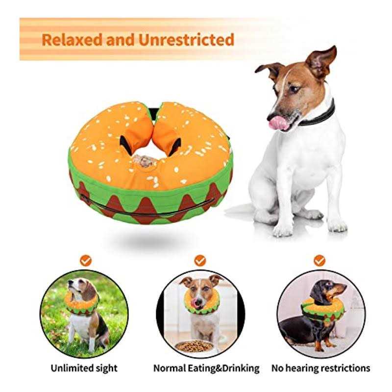 Inflatable Soft Dog Collar Adjustable T118687