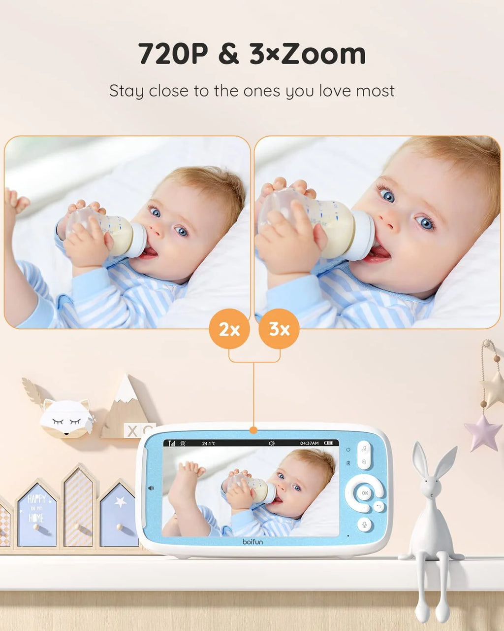 Baby Monitor with Camera and Audio L78911