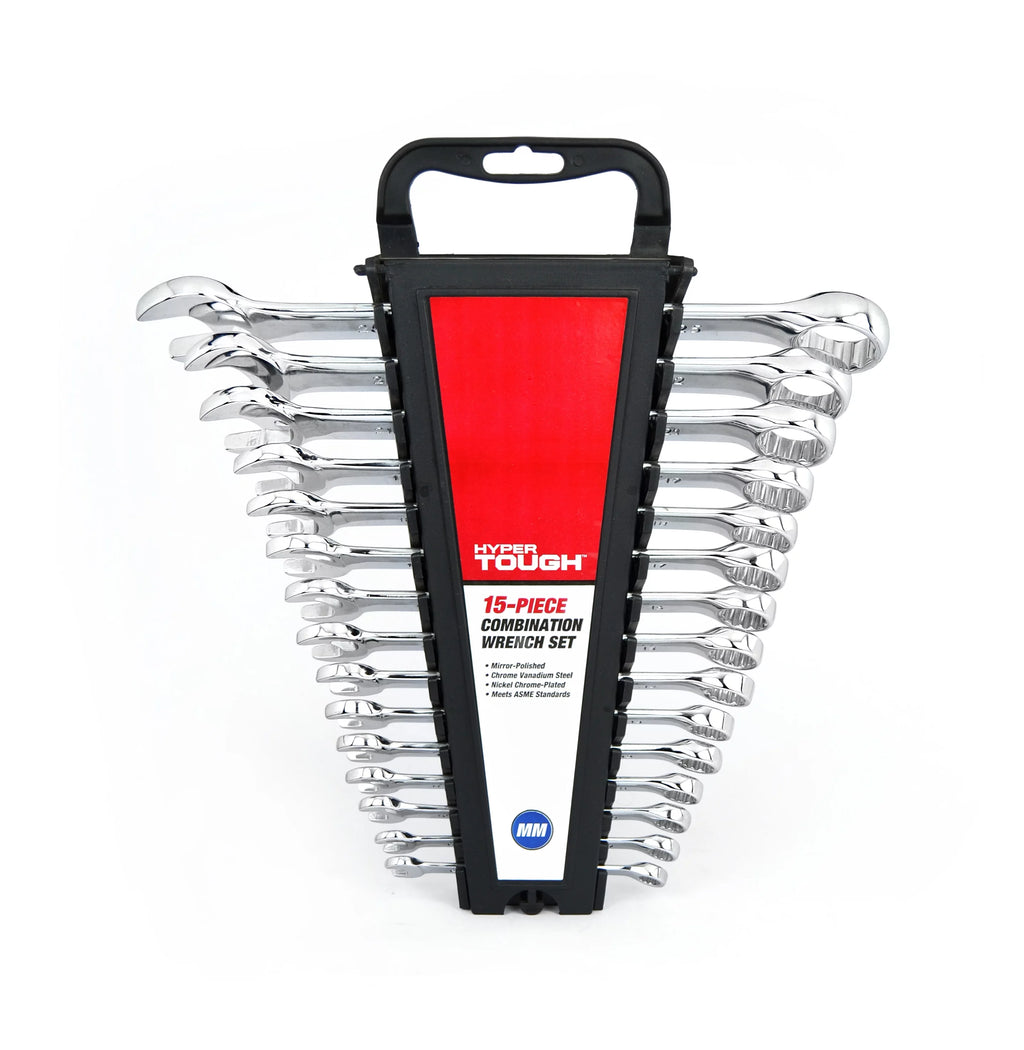 15-Piece Metric Combination Wrench Set Y62369