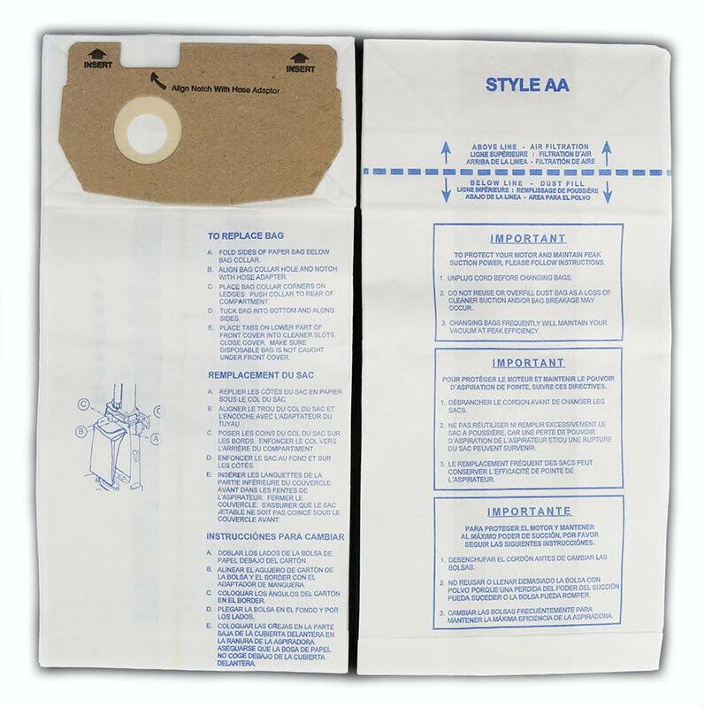 Micro Allergen Vacuum Cleaner Bag U191663
