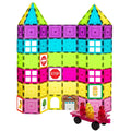 Magnetic Tiles Building Set 104 Pastel and Neon U861304